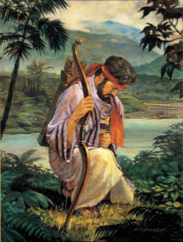 26 En denzelven Seth werd ook een zoon geboren, en hij noemde zijn naam Enos. Toen begon men den Naam des HEEREN aan te roepen.Ê